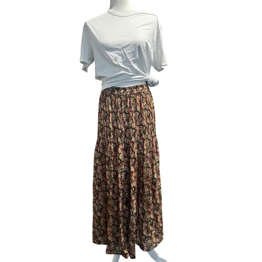 Vintage Express Compagnie Internationale XS Floral Maxi Skirt
